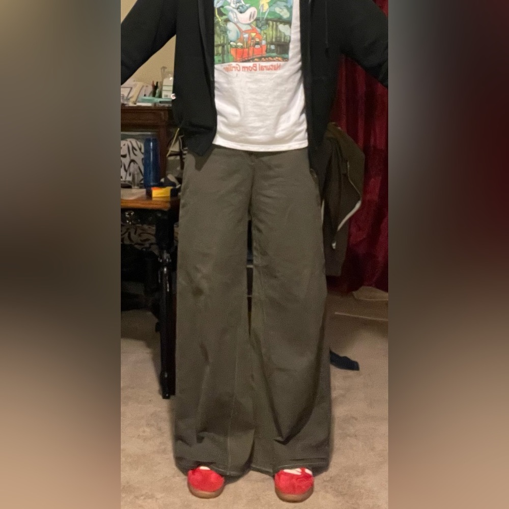 Vintage reworked baggy jeans